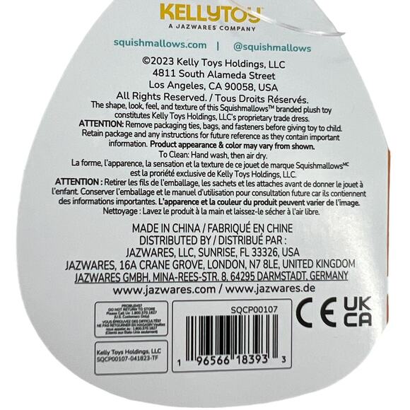 Squishmallow Karlie the Red Devil Halloween Plush Stuffed Animal with Clip - Picture 11 of 14